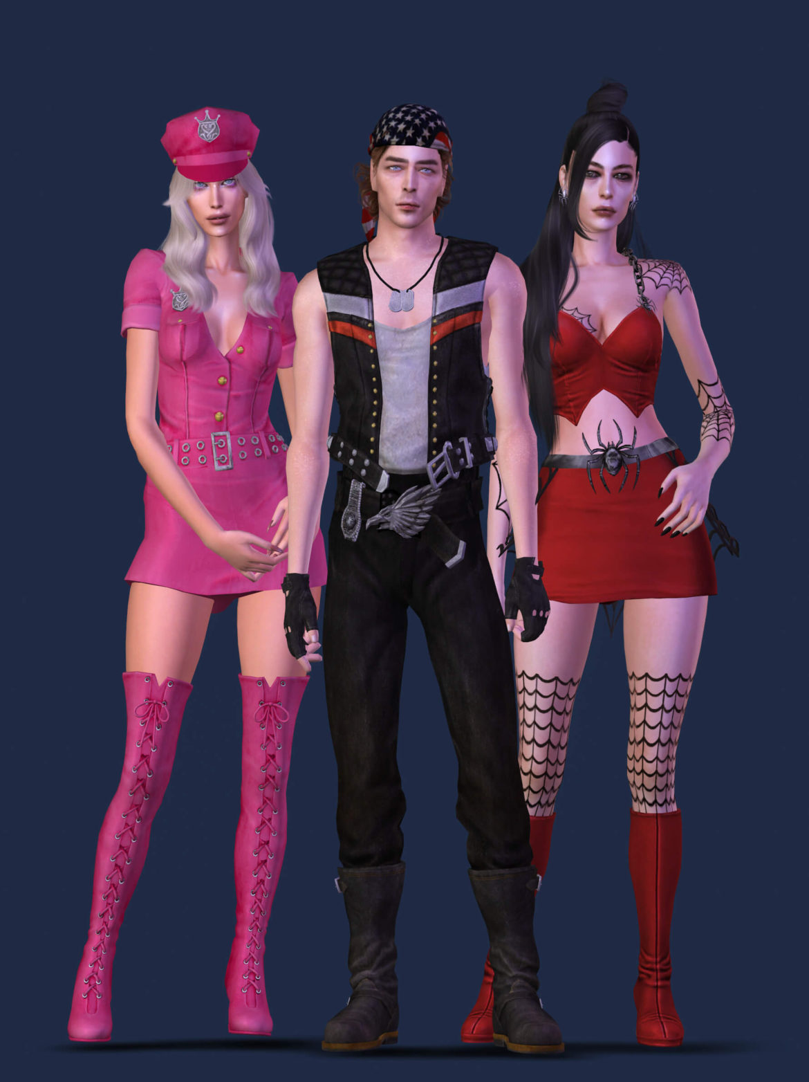 Sims 4 halloween gift new mesh for male female full body