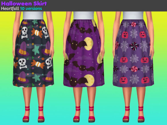 Sims 4 Halloween Skirt