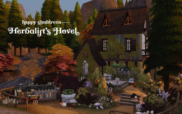 Sims 4 herbalists hovel