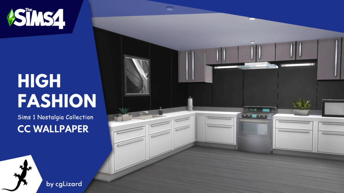 High Fashion in Glass Sims 1 Nostalgia