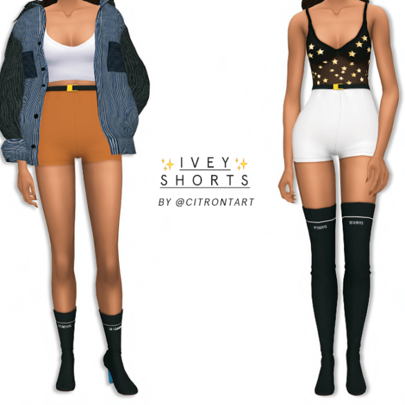 Sims 4 ivey shorts