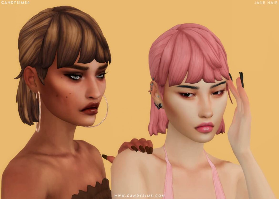 Sims 4 JANE HAIR