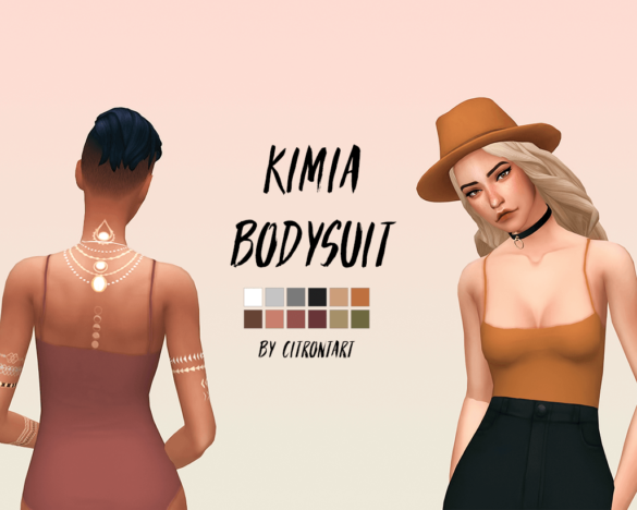 Sims 4 kimia bodysuit