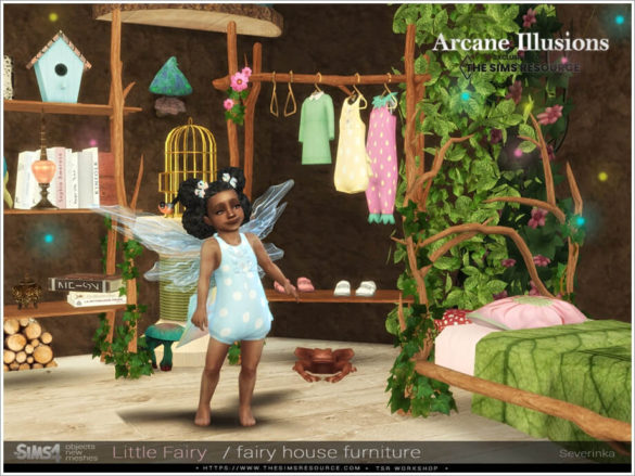 Sims 4 Little Fairy furniture