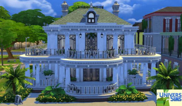 Sims 4 Louisiana Restaurant by anna501478