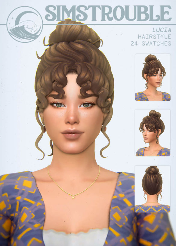 Sims 4 lucia by simstrouble
