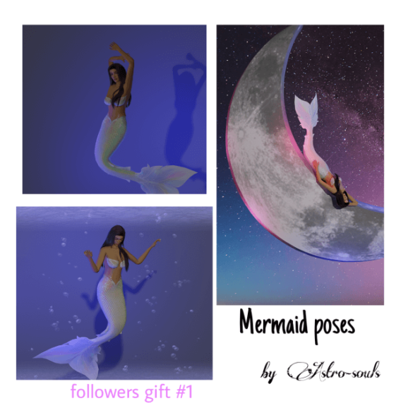 Sims 4 mermaid poses