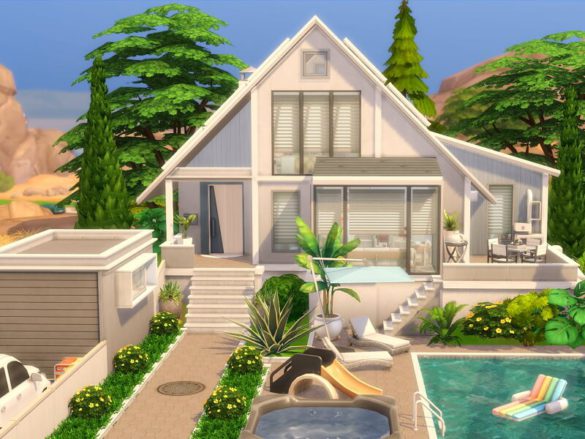 Sims 4 Modern Family House