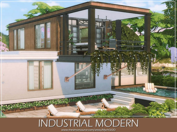 Sims 4 Modern Industrial Home
