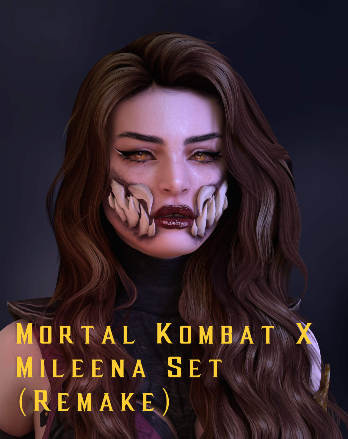 Sims 4 Mortal Kombat X Mileena Set Remake Outfits 1 Micat Game 0225