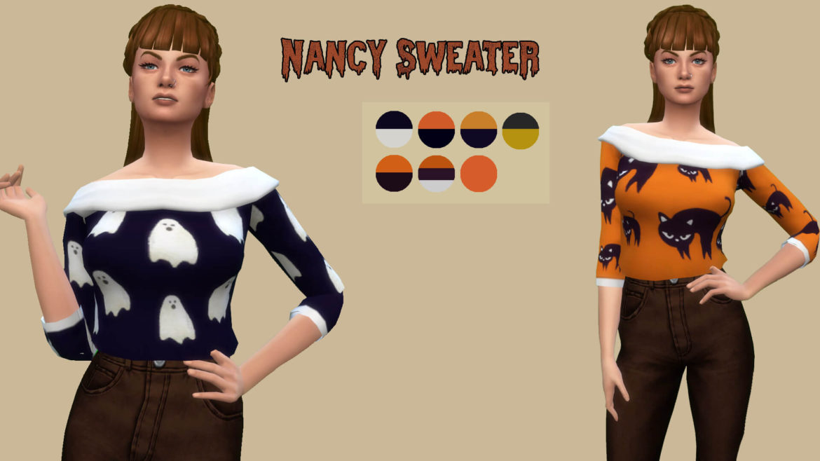 Sims 4 nancy sweater bgc maxis match