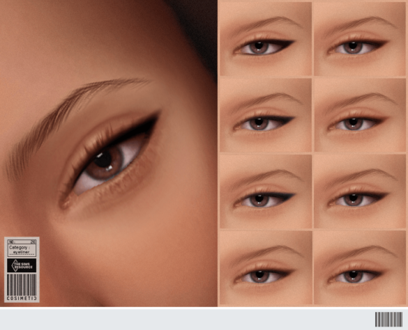 Sims 4 natural eyeliner n26