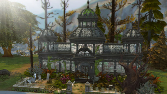 Sims 4 nightshade nursery the poison garden no cc