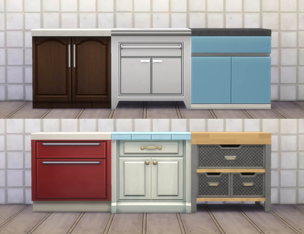 No Backsplash Counters Add-On Overrides