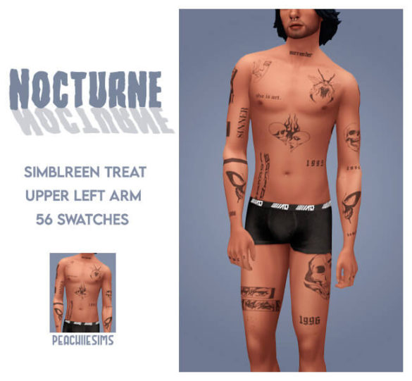 Sims 4 nocturne tattoos