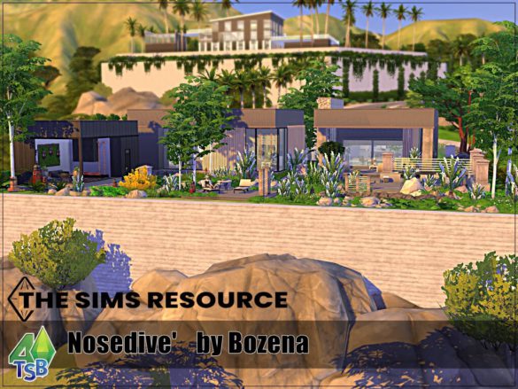 Sims 4 Nosedive house
