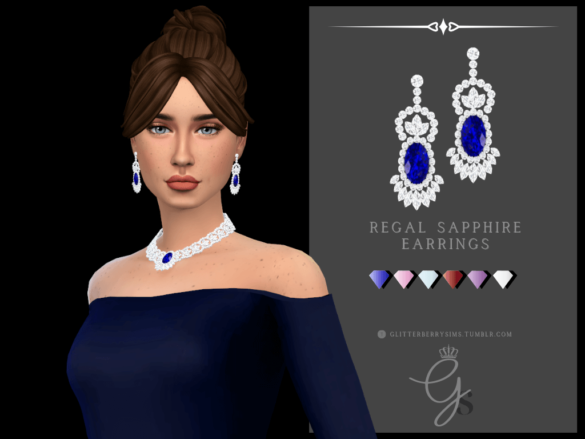 Sims 4 regal sapphire set regal sapphire earrings now