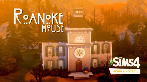 Sims 4 roanoke house no cc