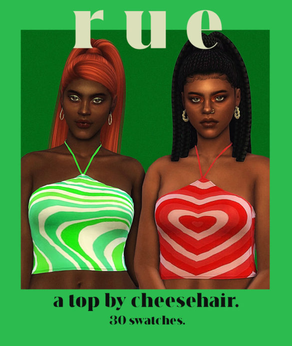 Sims 4 rue top