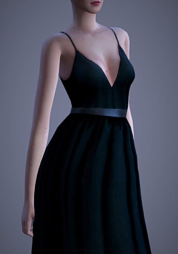 Sims 4 runway anthology valentina dress 8 swatches