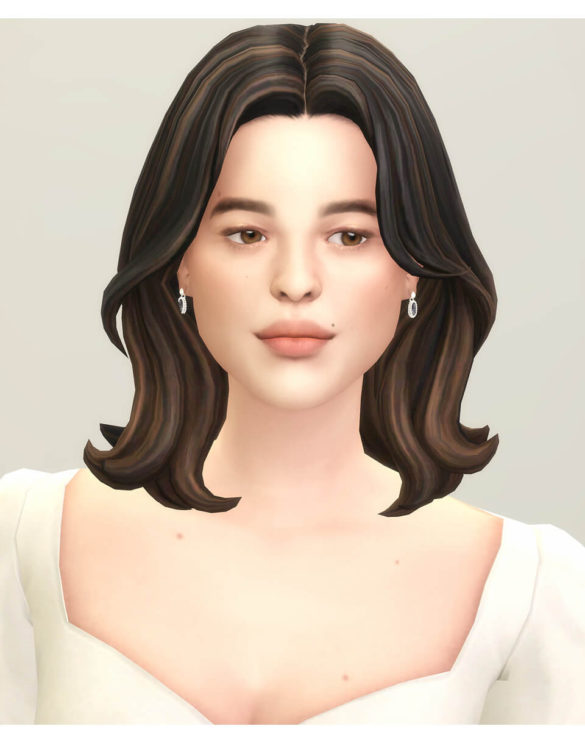 Sims 4 seoul hair i 33 color ombr acc 2