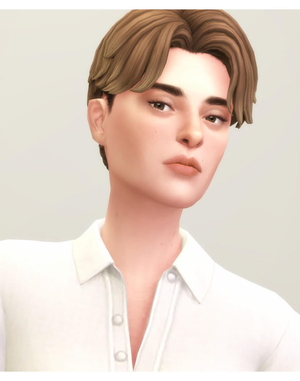 Sims 4 seoul hair iii 33 color ombr acc