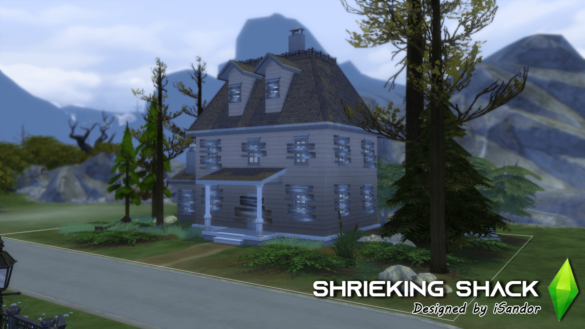 Sims 4 Shrieking Shack | Harry Potter Builds | Halloween