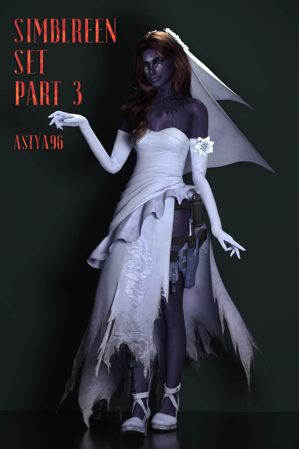 Simblreen Set Part 3 Tekken 7 Nina Bride Set Astya96