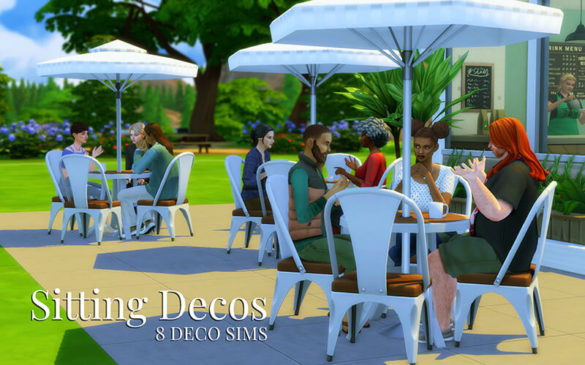 Sims 4 sitting decos 8 deco sims update