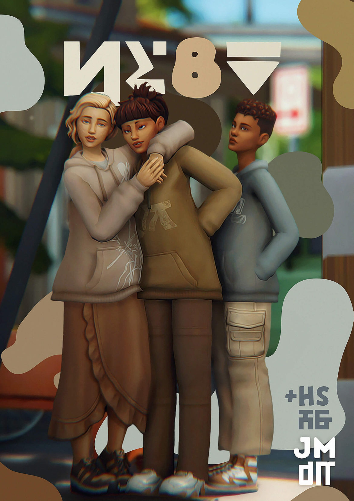 Sims 4 sk8r hoodie