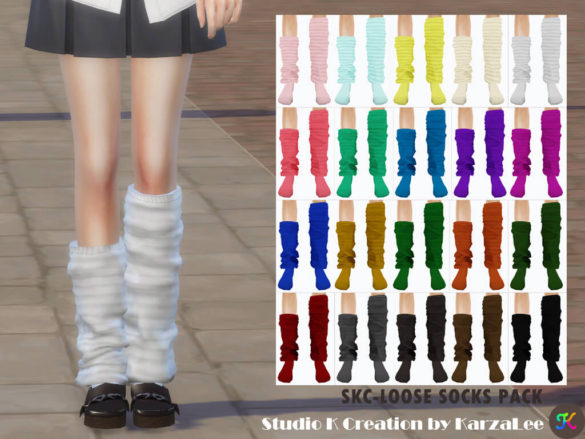 Sims 4 skc loosy socks pack