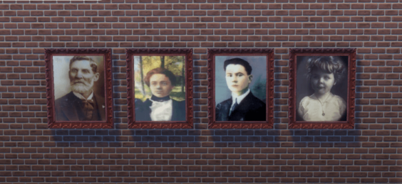 Sims 4 Spooky Painting (changing, 4 swatches)