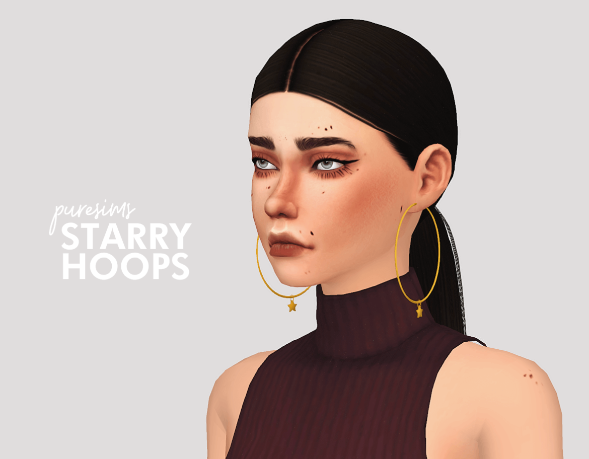 Sims 4 starry hoops set