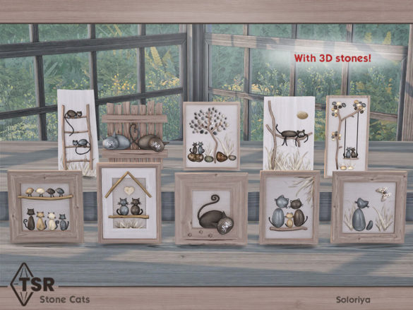 Sims 4 stone cats sims 4 has 4 color palettes