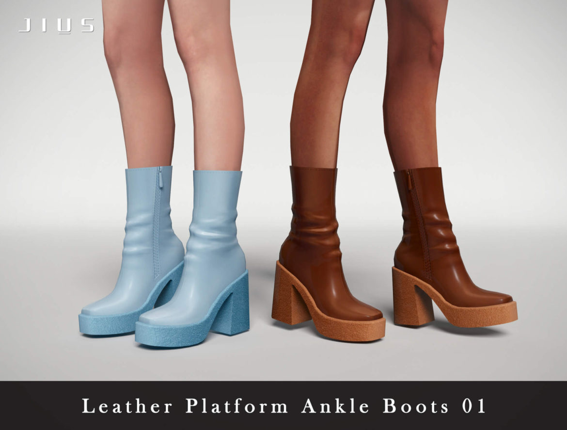 Sims 4 the boots collection part ii jius leather