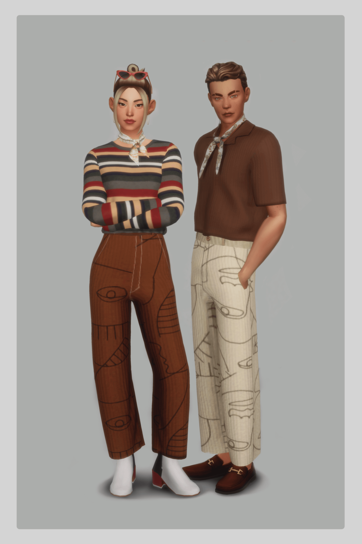 Sims 4 the old days 7 items all lods shadow