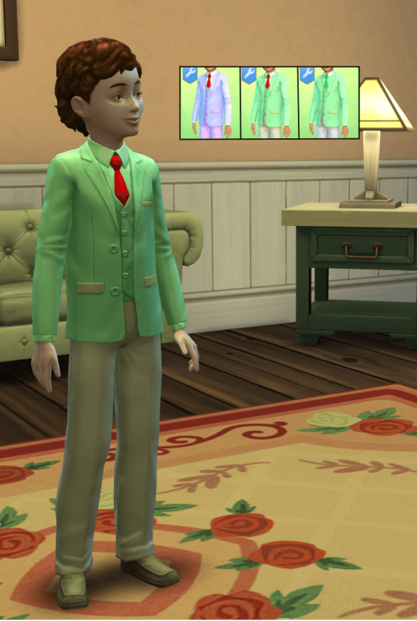 Sims 4 Undertale children suits