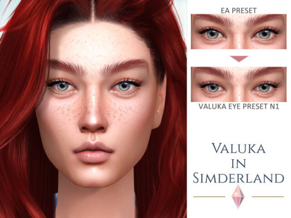 Sims 4 valuka eyepreset n1