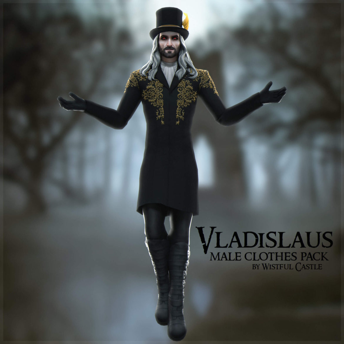 Sims 4 Vladislaus Outfit Set - MiCat Game
