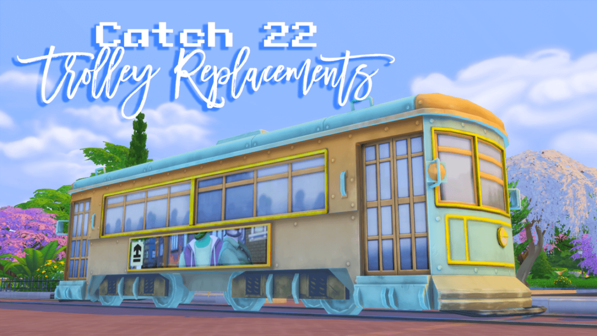 Sims 4 Willow Creek Trolley [Default Recolours]