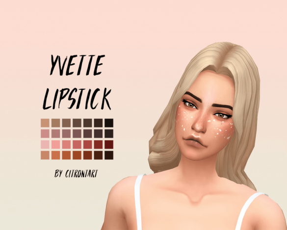 Sims 4 yvette lipstick