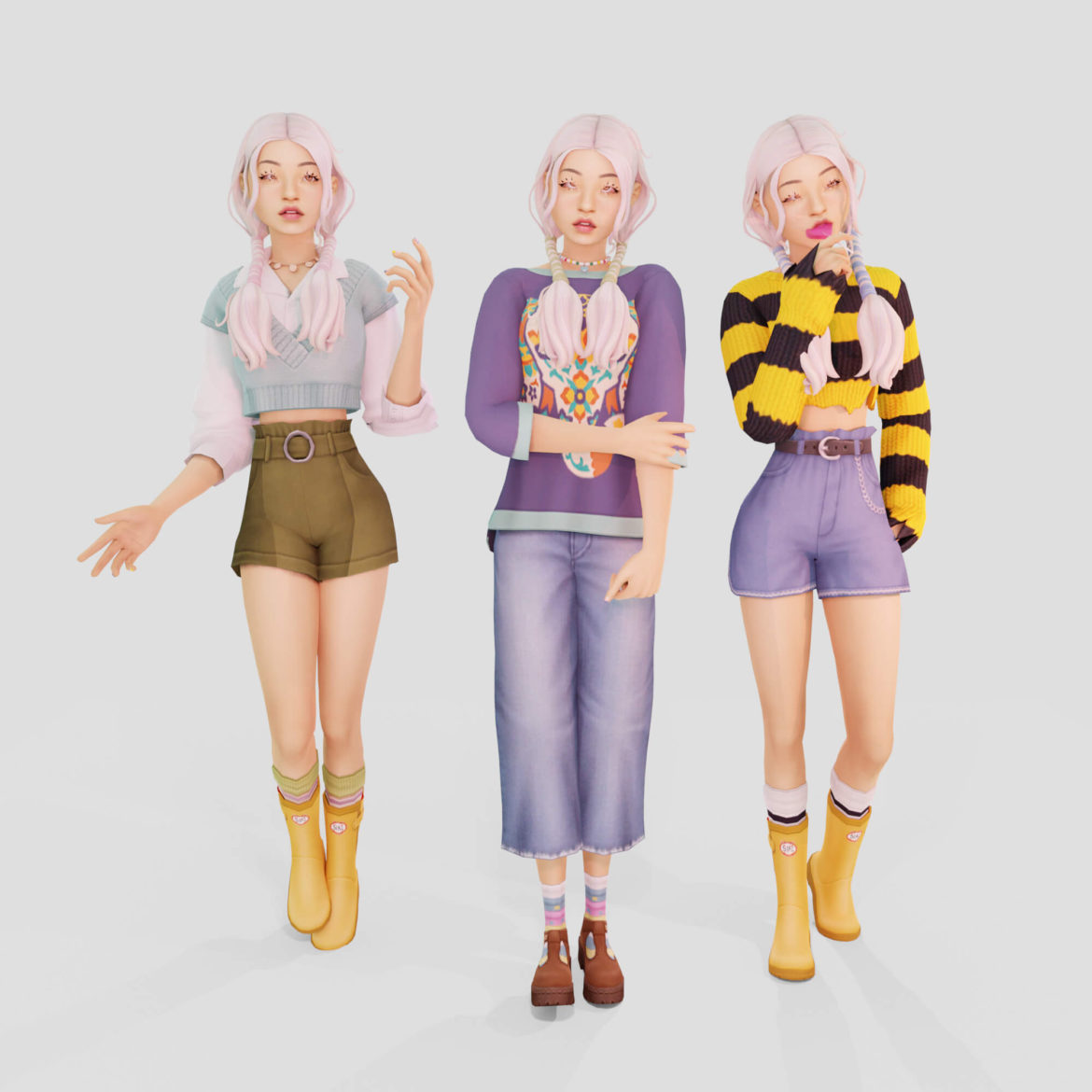 Sims 4 a lookbook for the well traveled globe trotter