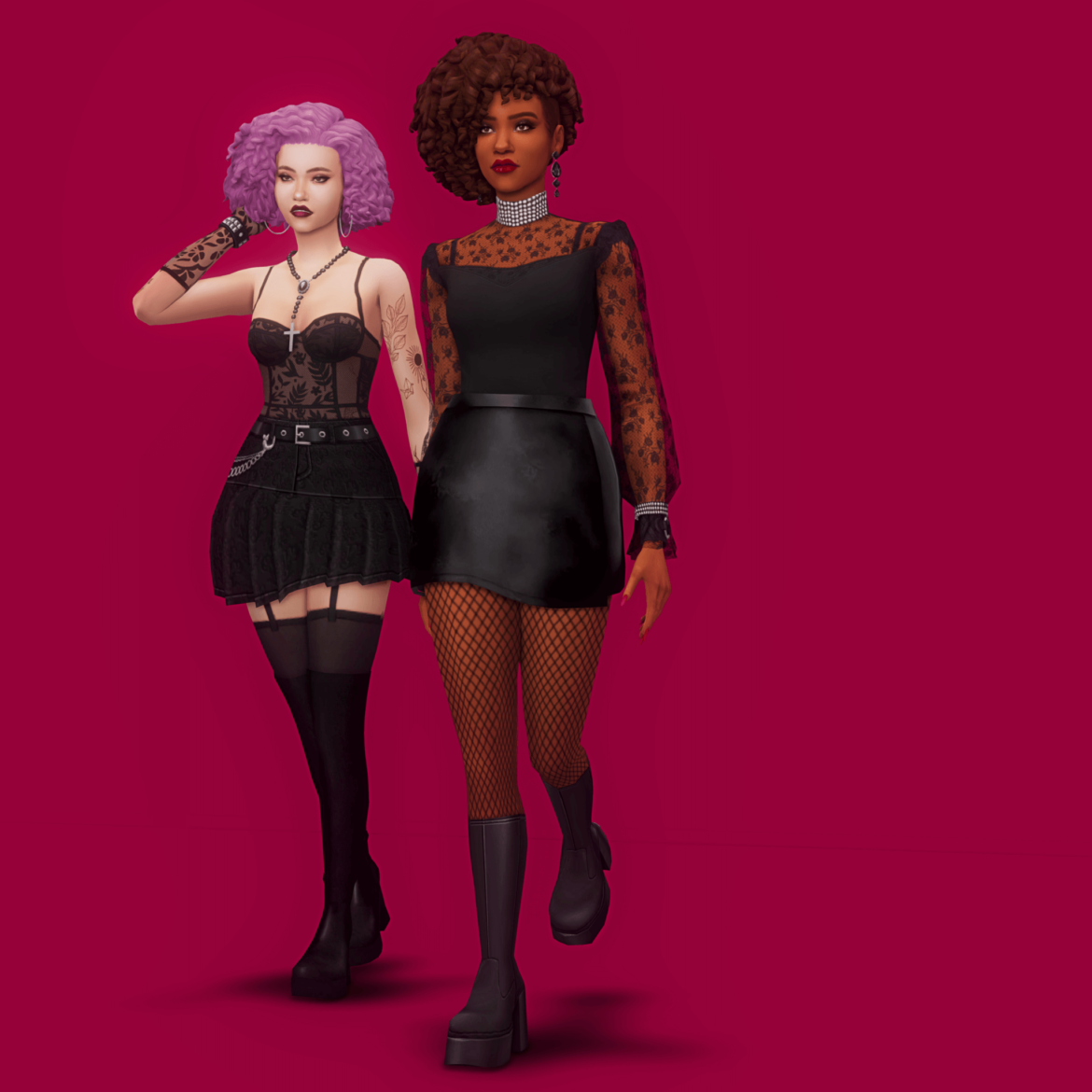 simblreen lookbook  The Besties Look #1  