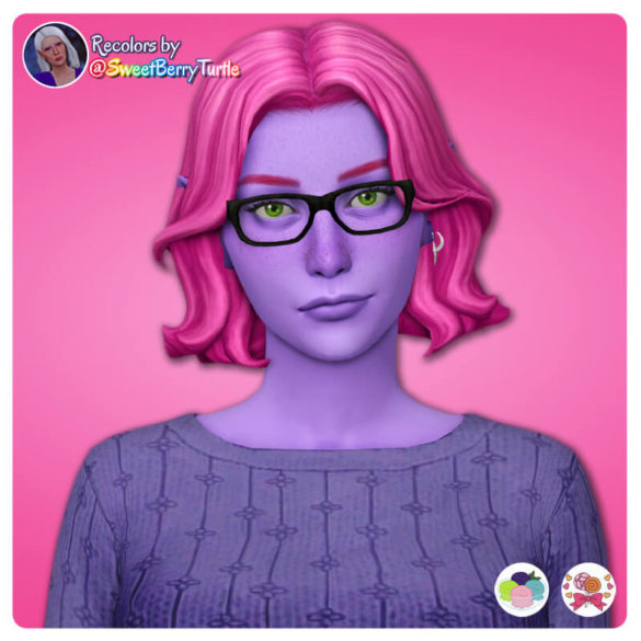 Rowan Hair in Candy Shoppe & Sorbet Remix Palettes