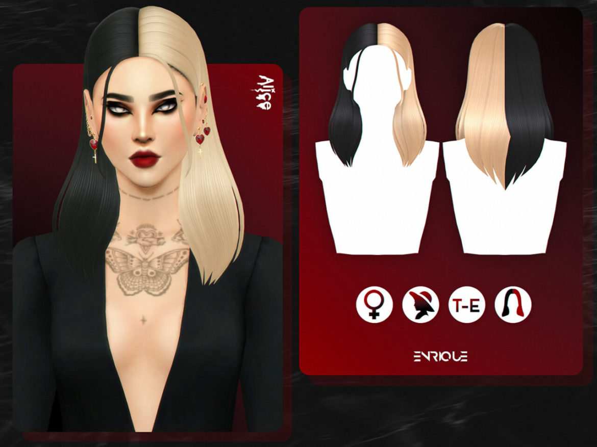 Sims 4 Alice Hair by Enriques4