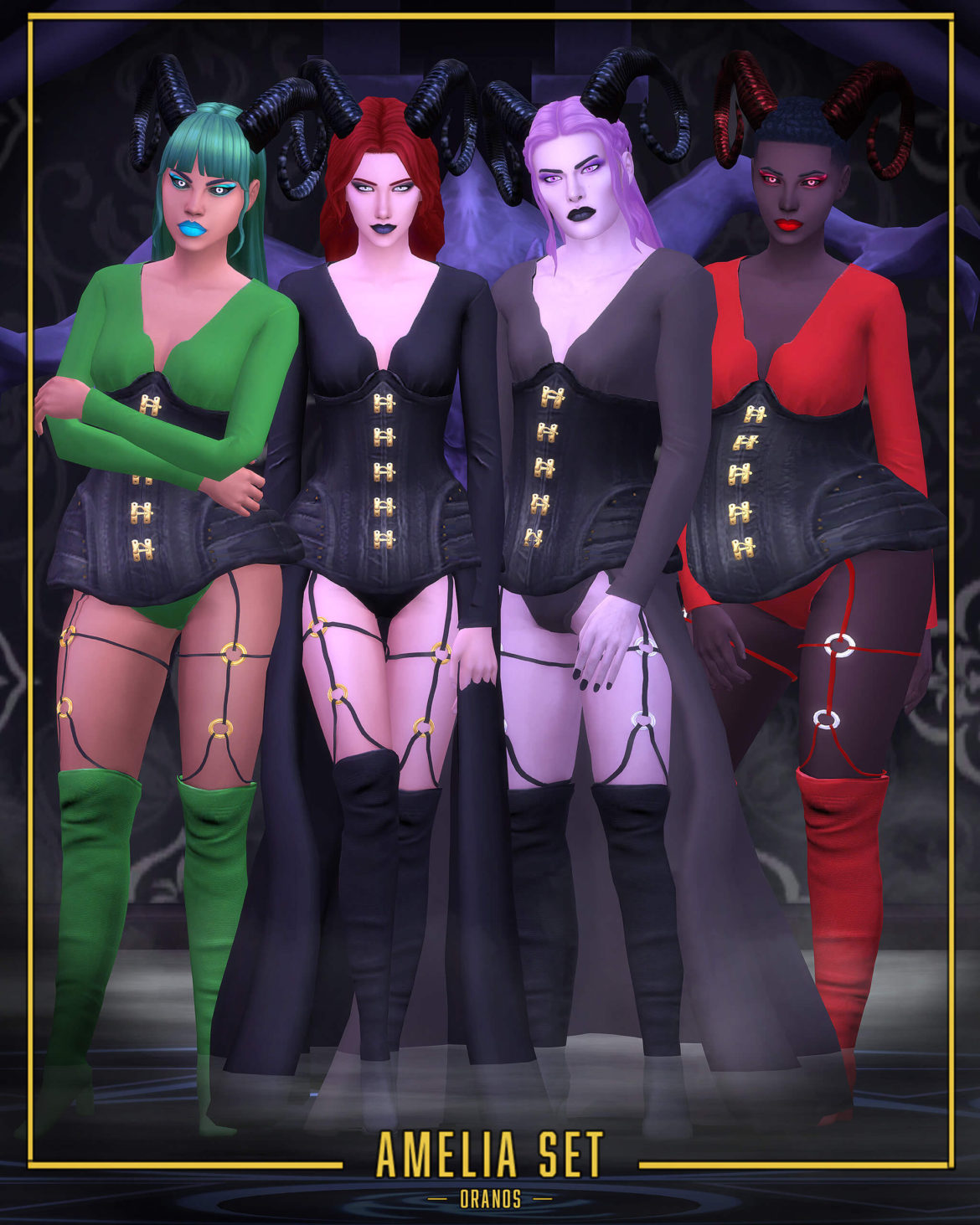 amelia set Clothes Accessories Eyeshadows