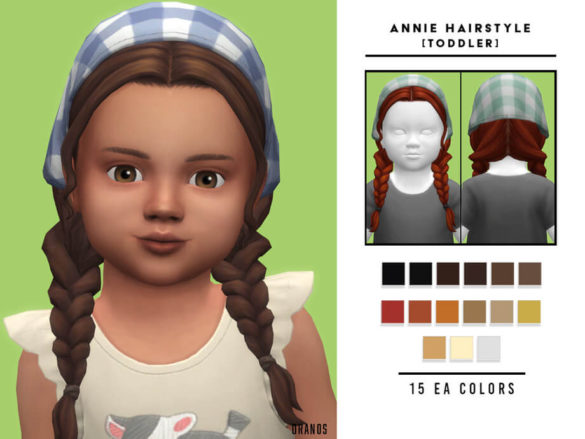 Annie Hairstyle [Toddler] by OranosTR