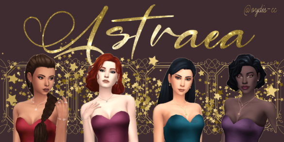 Sims 4 astraea jewelry set