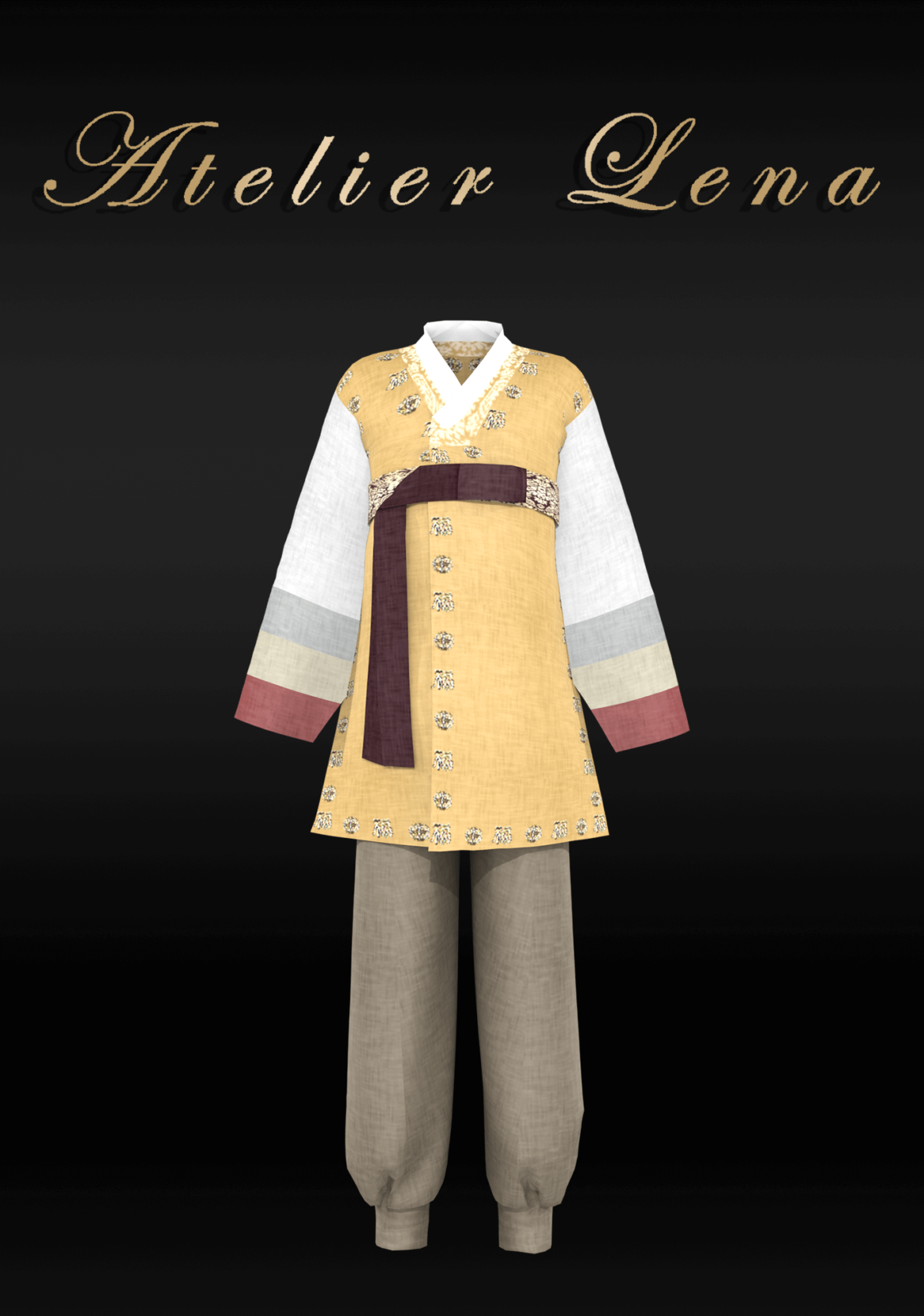 Sims 4 atelier lena child boy hanbok
