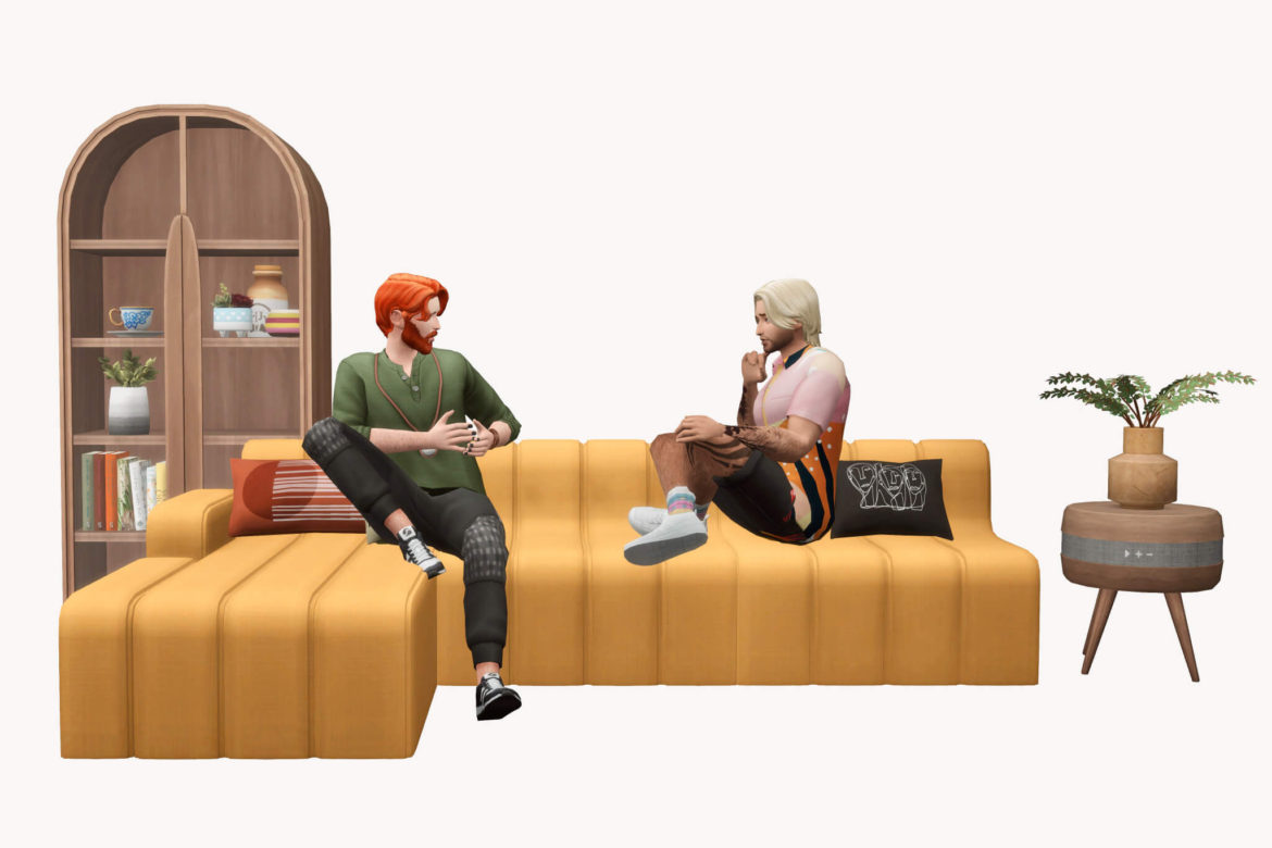 Sims 4 blockhouse living this is part 2 of my blockhouse